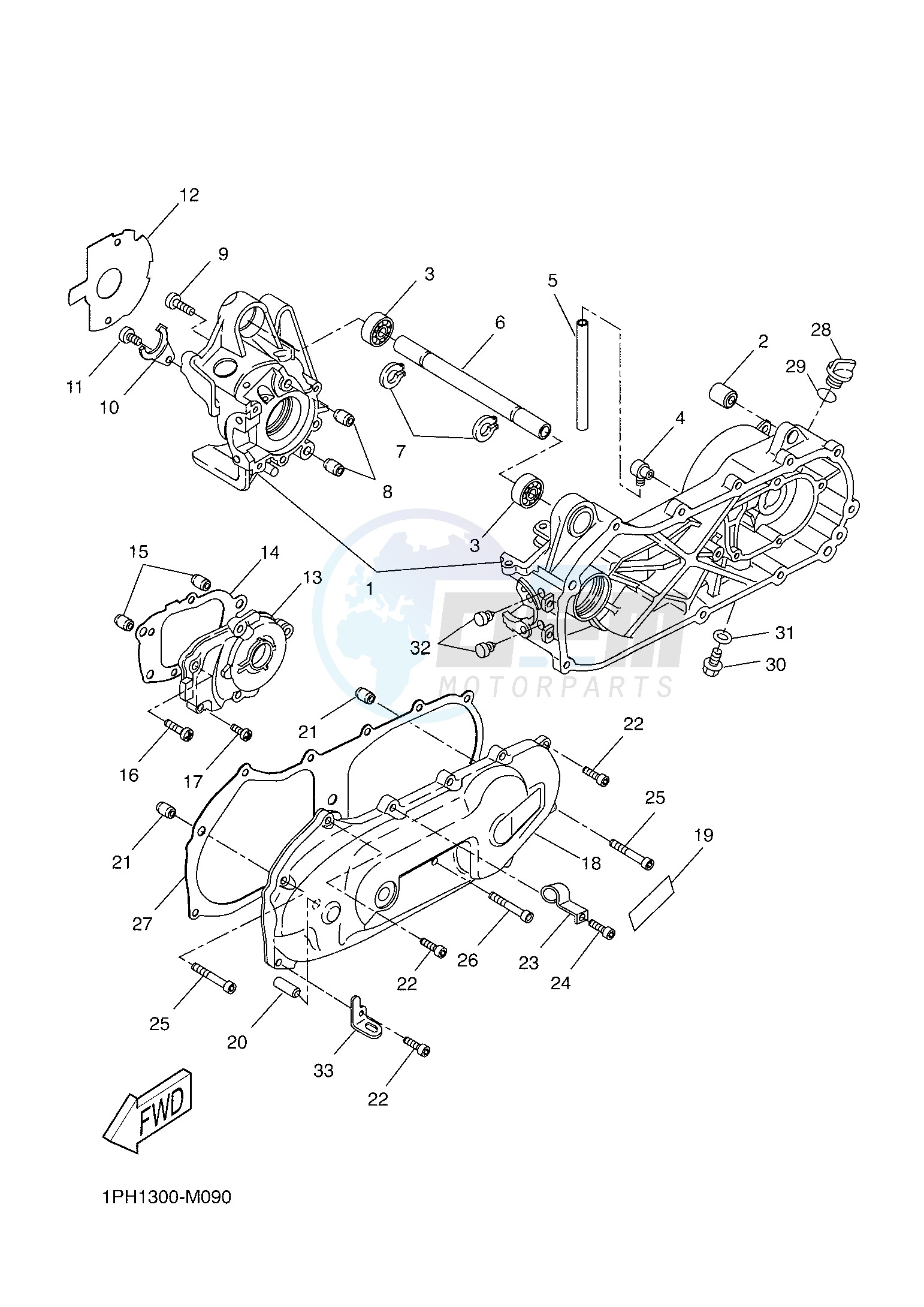 CRANKCASE blueprint