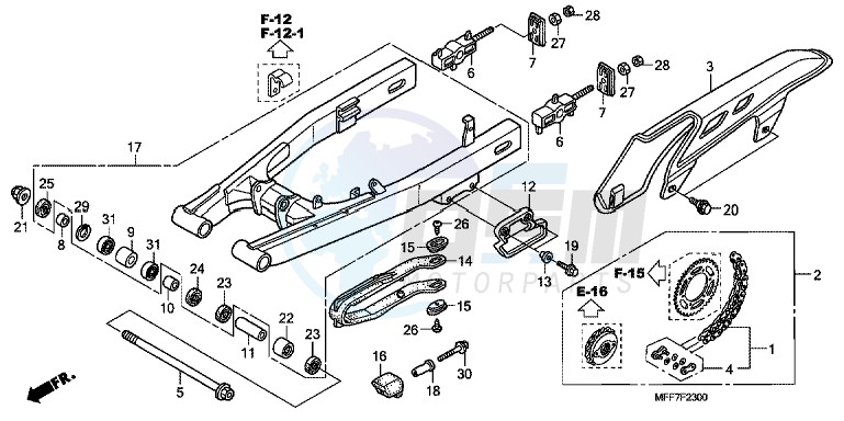 SWINGARM blueprint