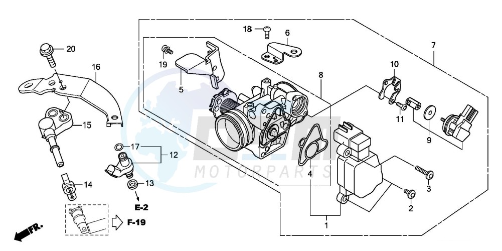 THROTTLE BODY image