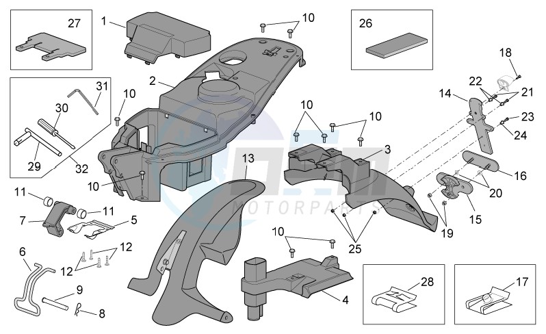 Rear body II blueprint