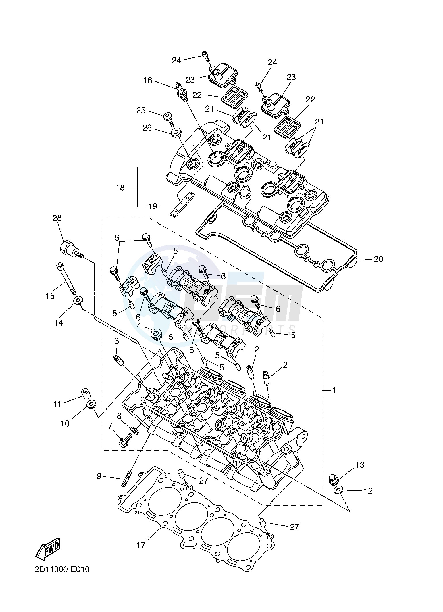 CYLINDER HEAD image