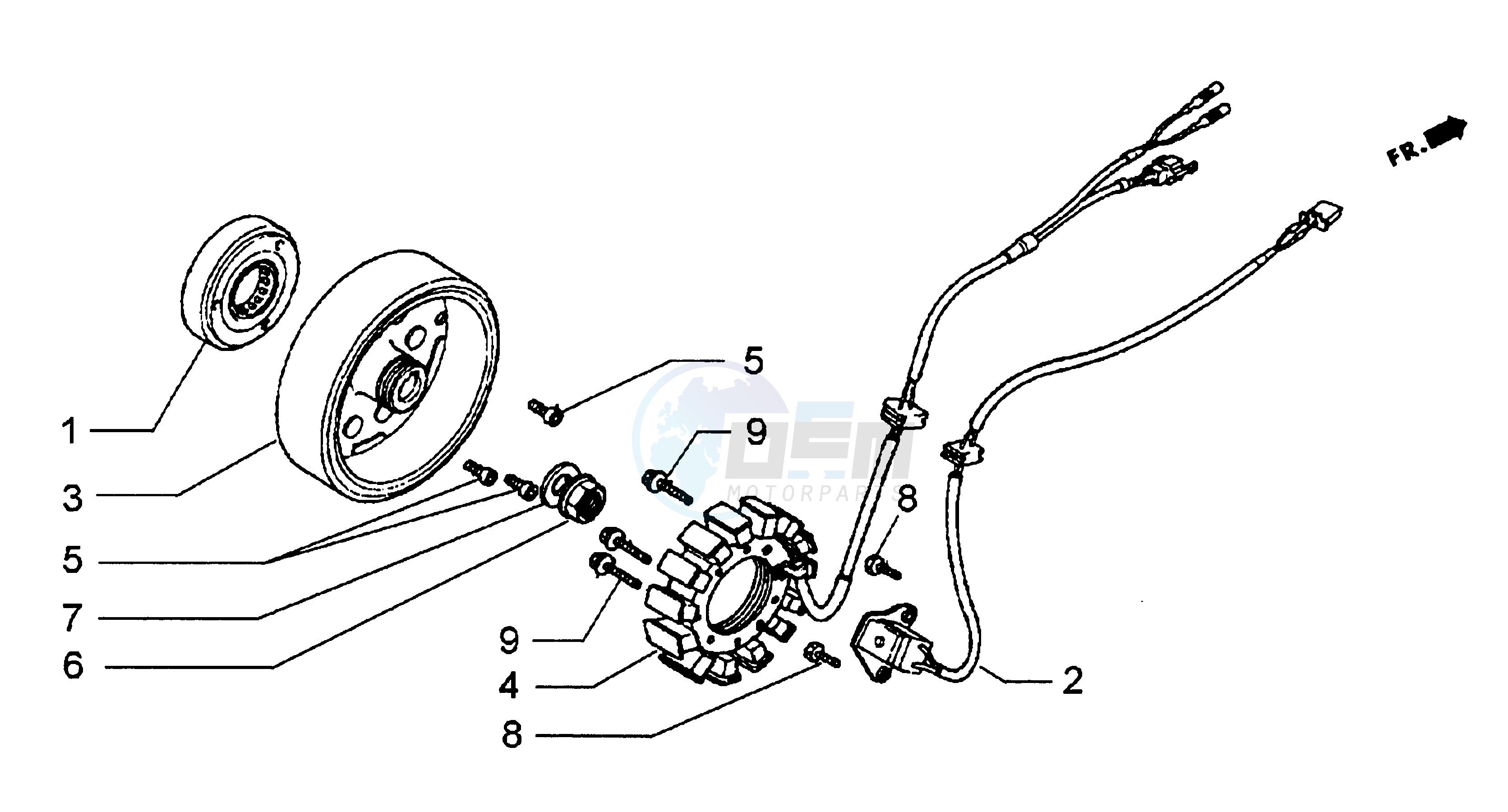 Cdi magneto assy image