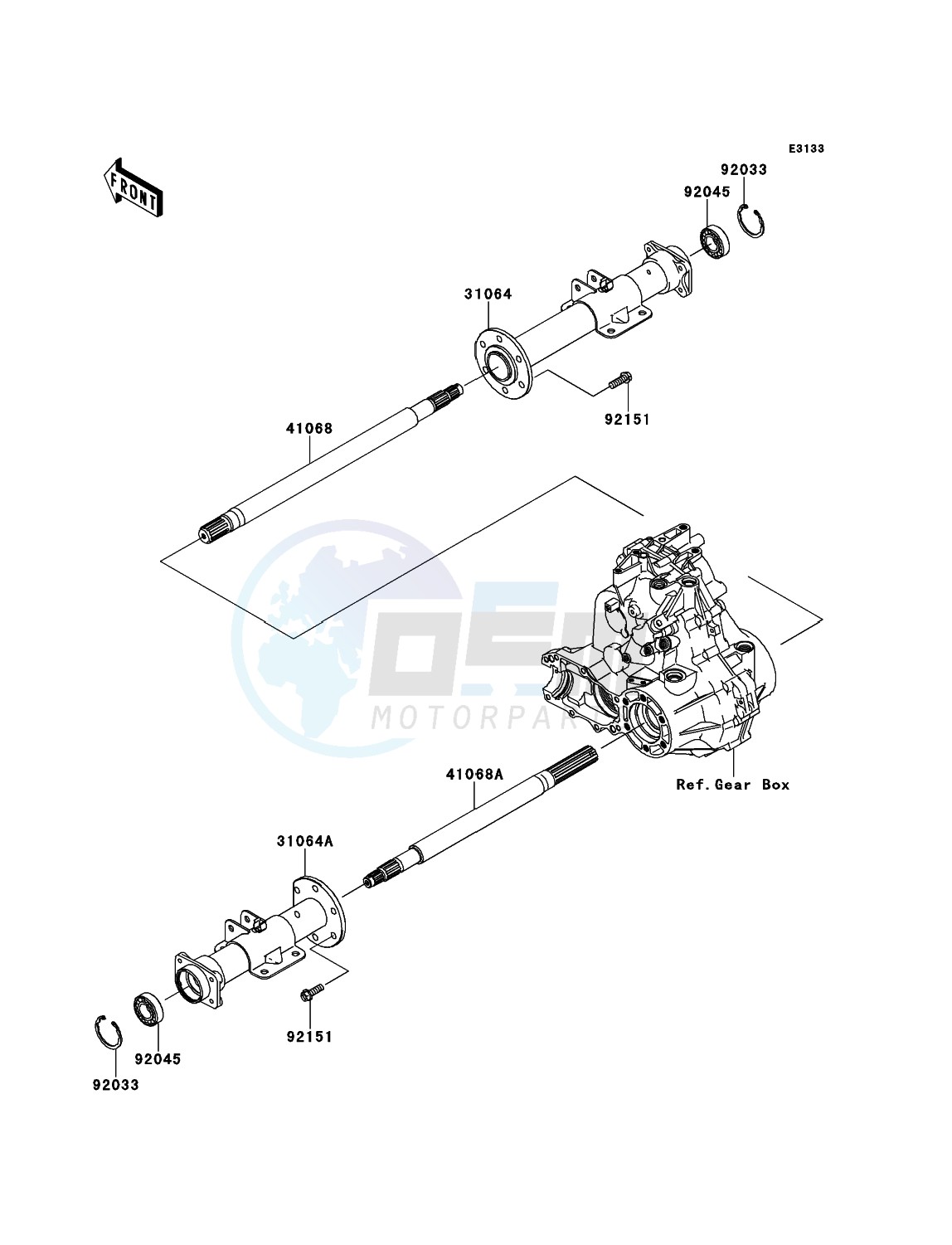 Rear Axle image