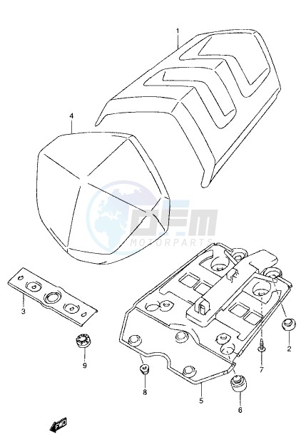 SEAT TAIL BOX image