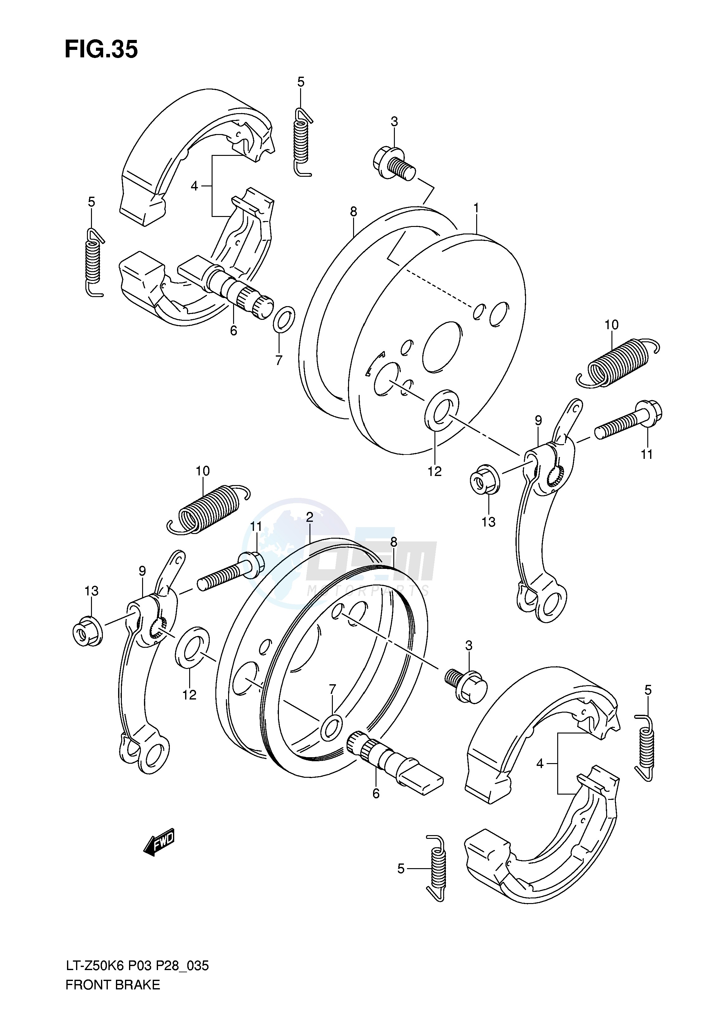 FRONT BRAKE image