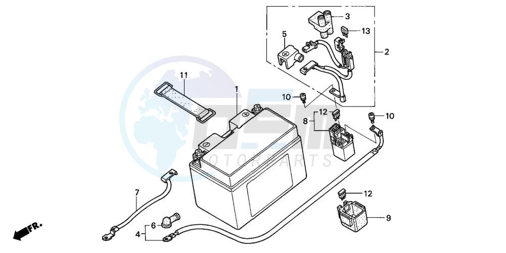 BATTERY (CBR1000RR4/5) image