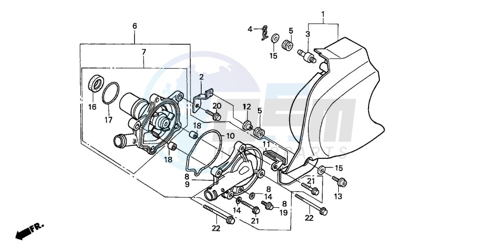 WATER PUMP image