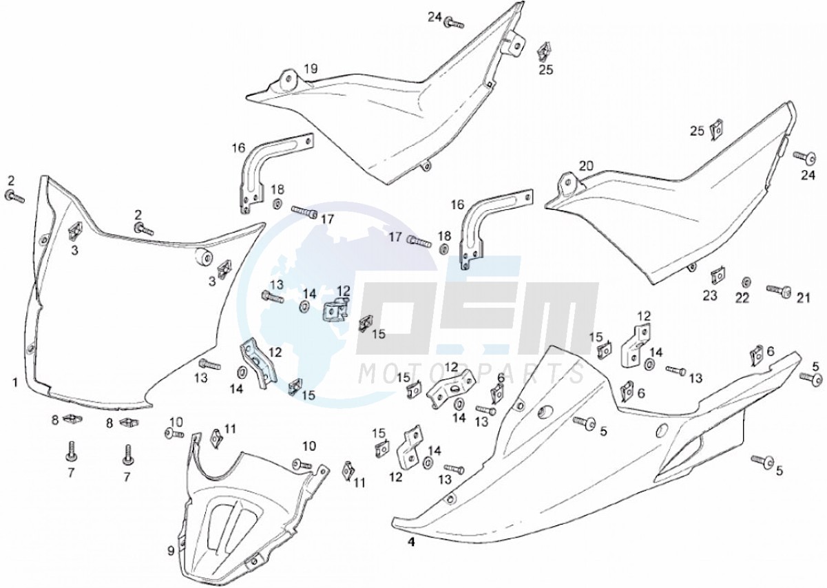Fairings, front (Positions) image