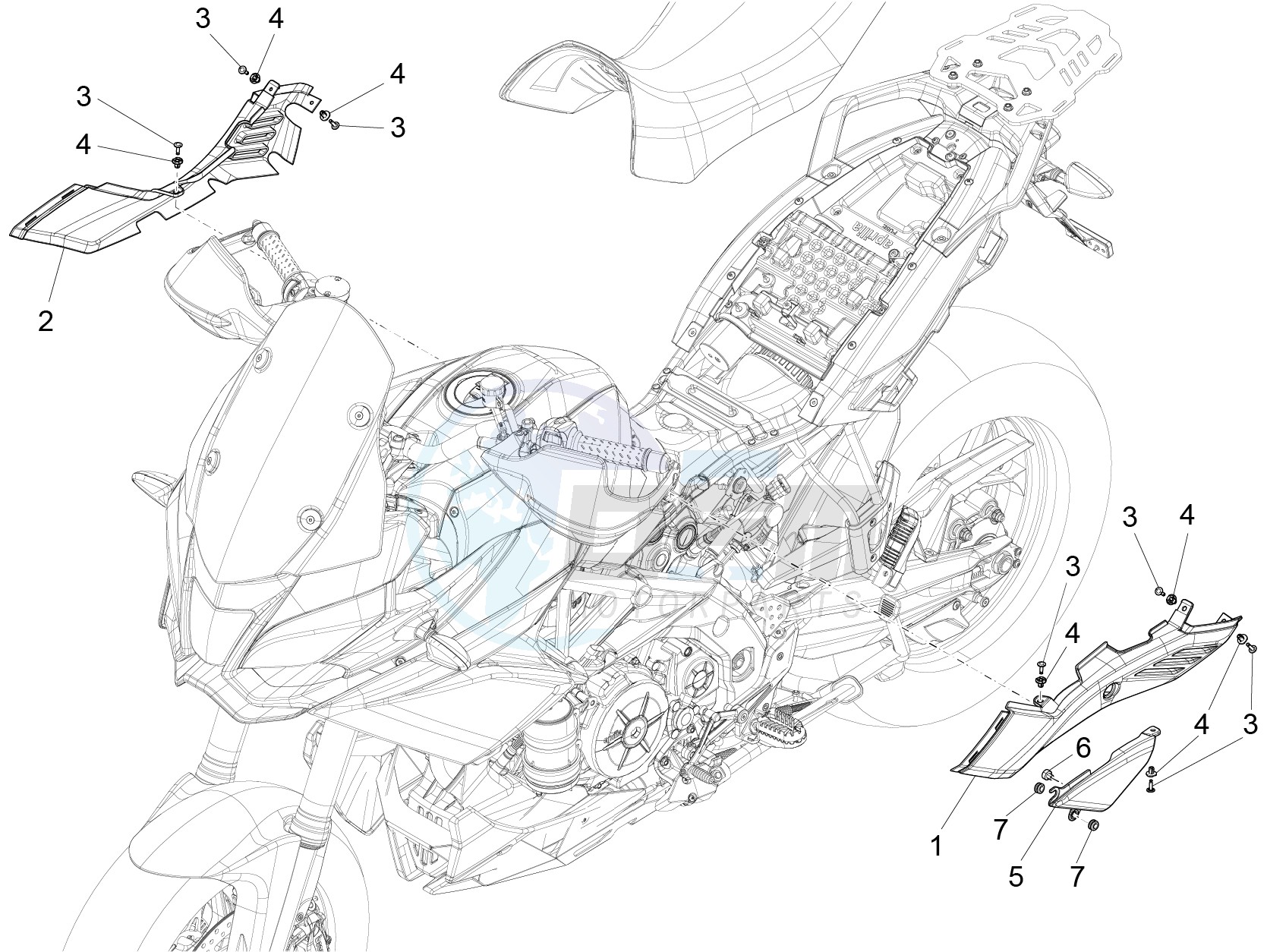 Central body blueprint