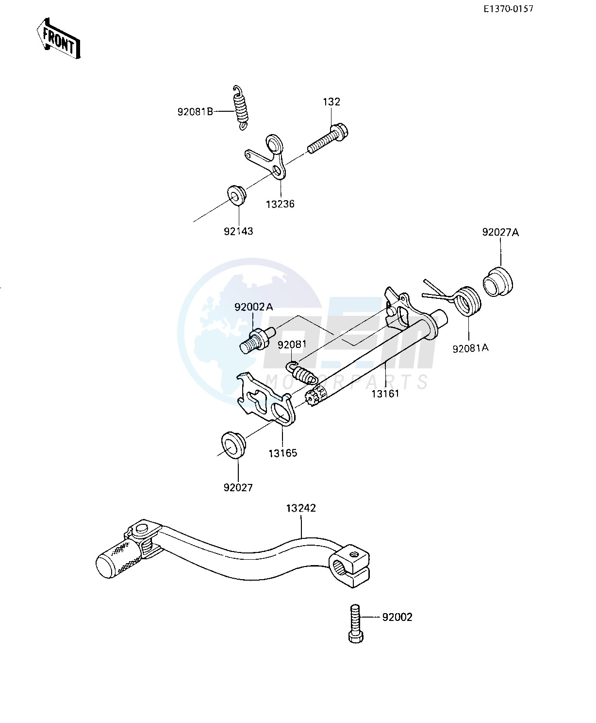 GEAR CHANGE MECHANISM image