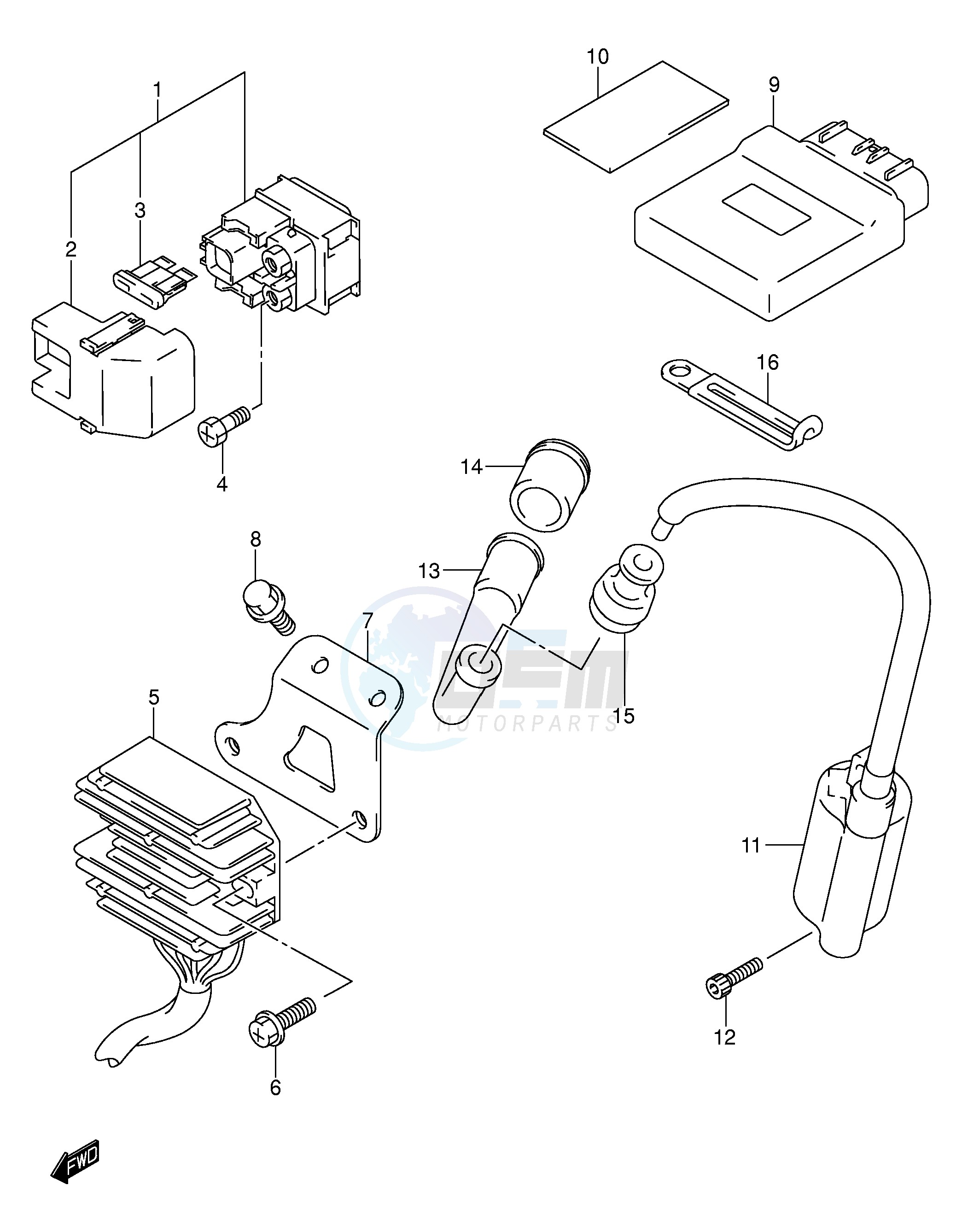 ELECTRICAL (MODEL K1 K2) blueprint