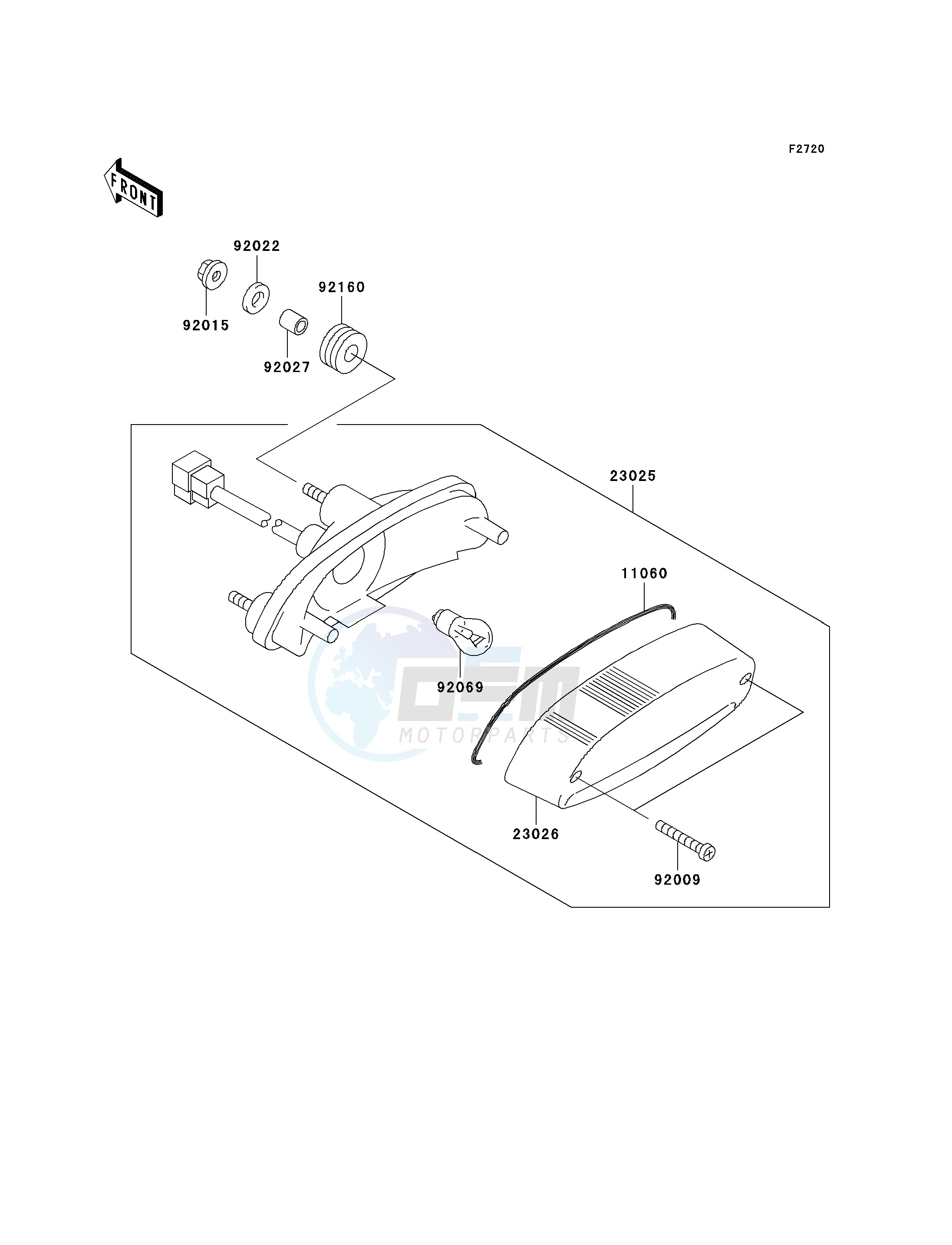 TAILLIGHT-- S- - blueprint