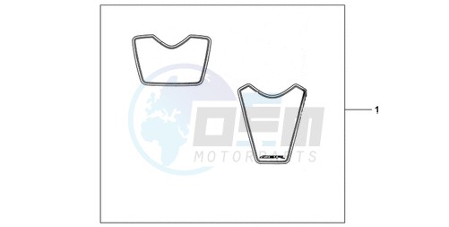 RACING STICKERSSET image