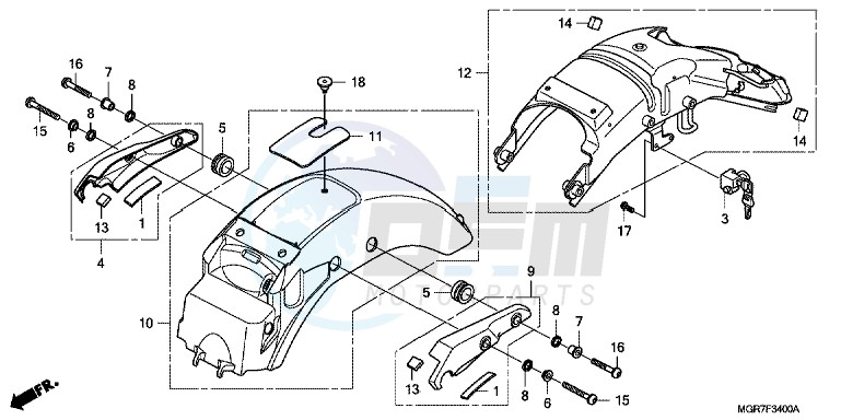 REAR FENDER image