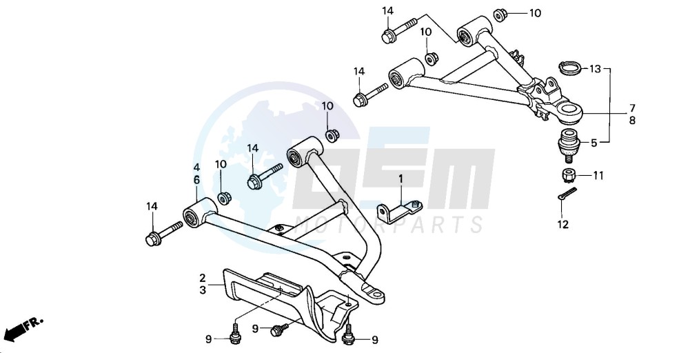 FRONT ARM (2) blueprint