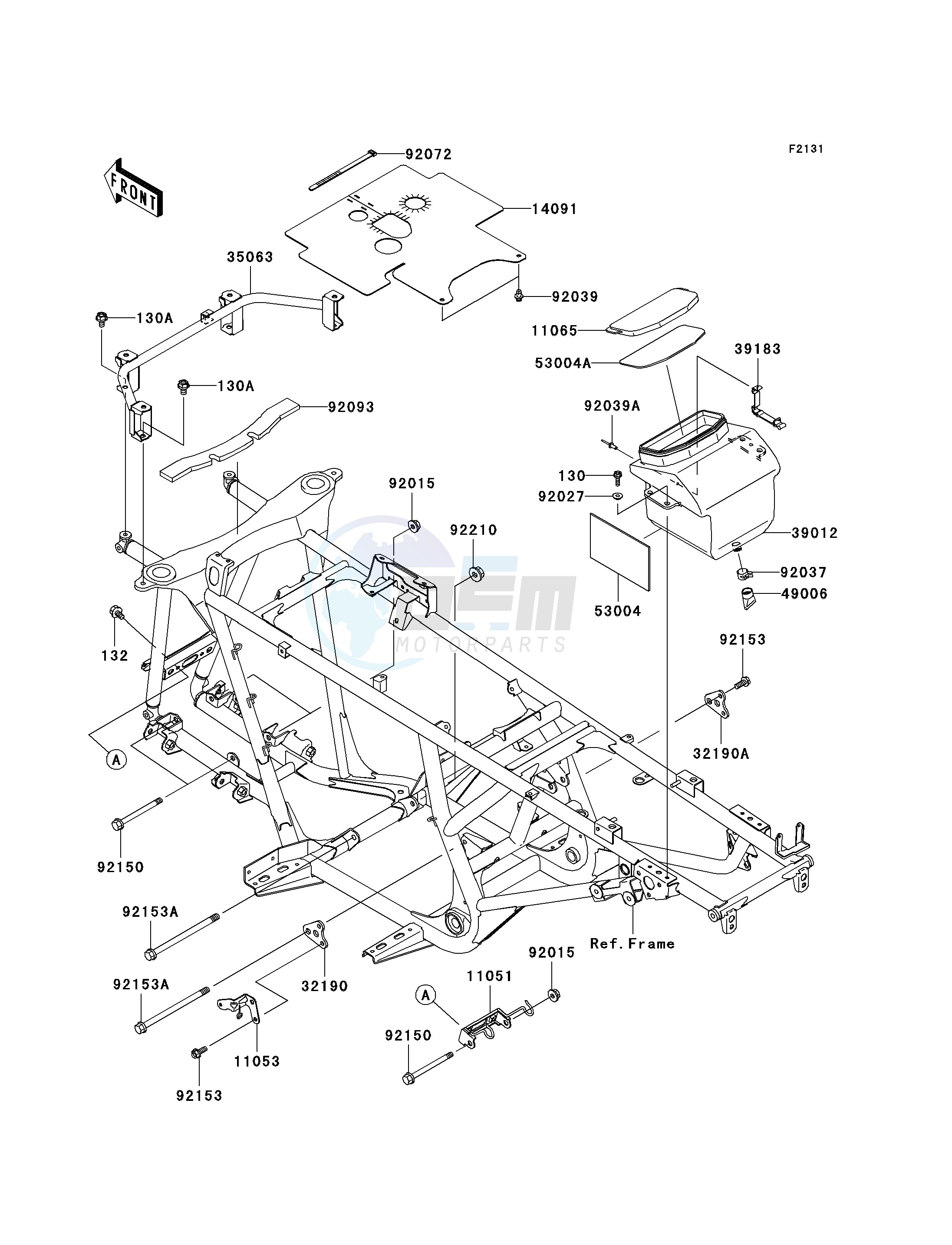 FRAME FITTINGS blueprint