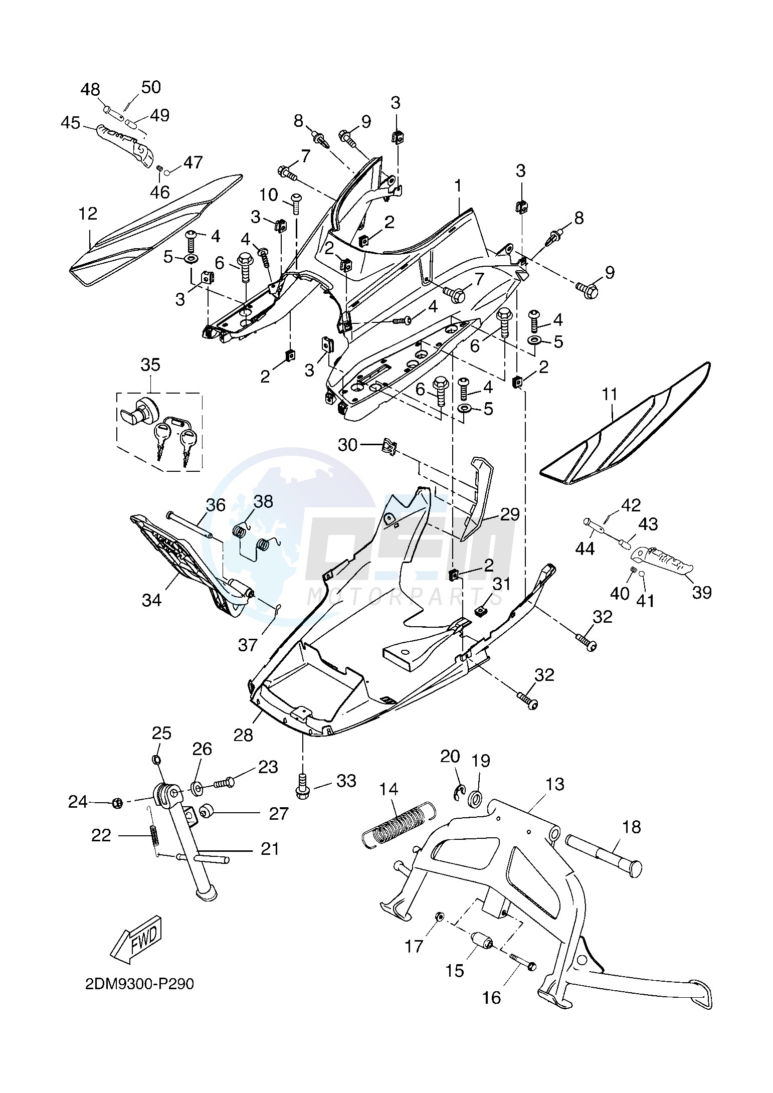 STAND & FOOTREST image