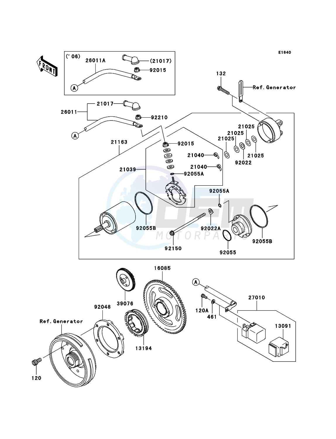 Starter Motor blueprint