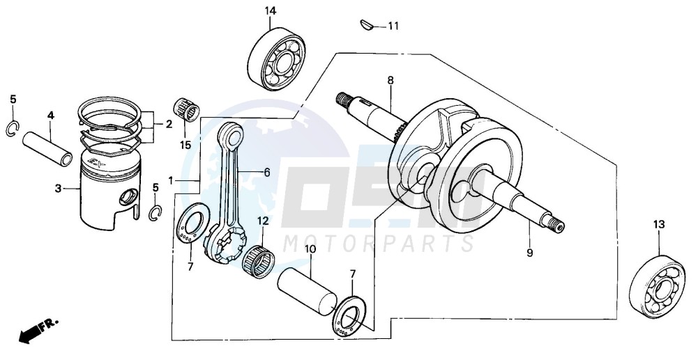 CRANKSHAFT/PISTON image