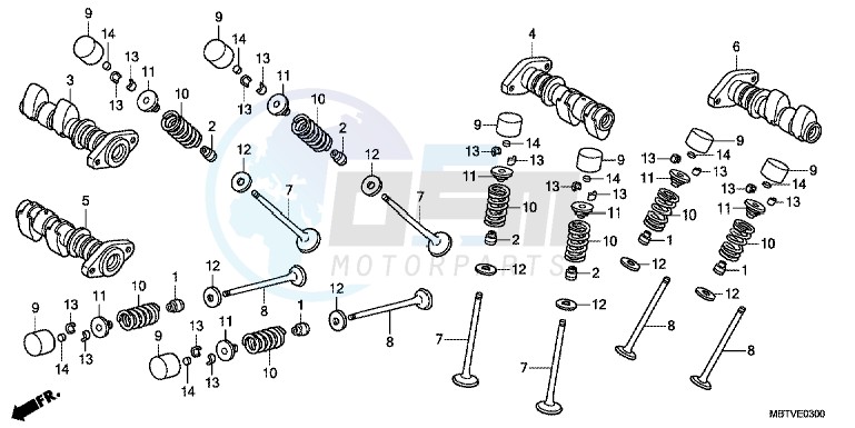 CAMSHAFT/VALVE image