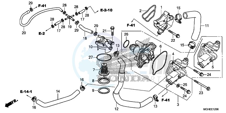 WATER PUMP image