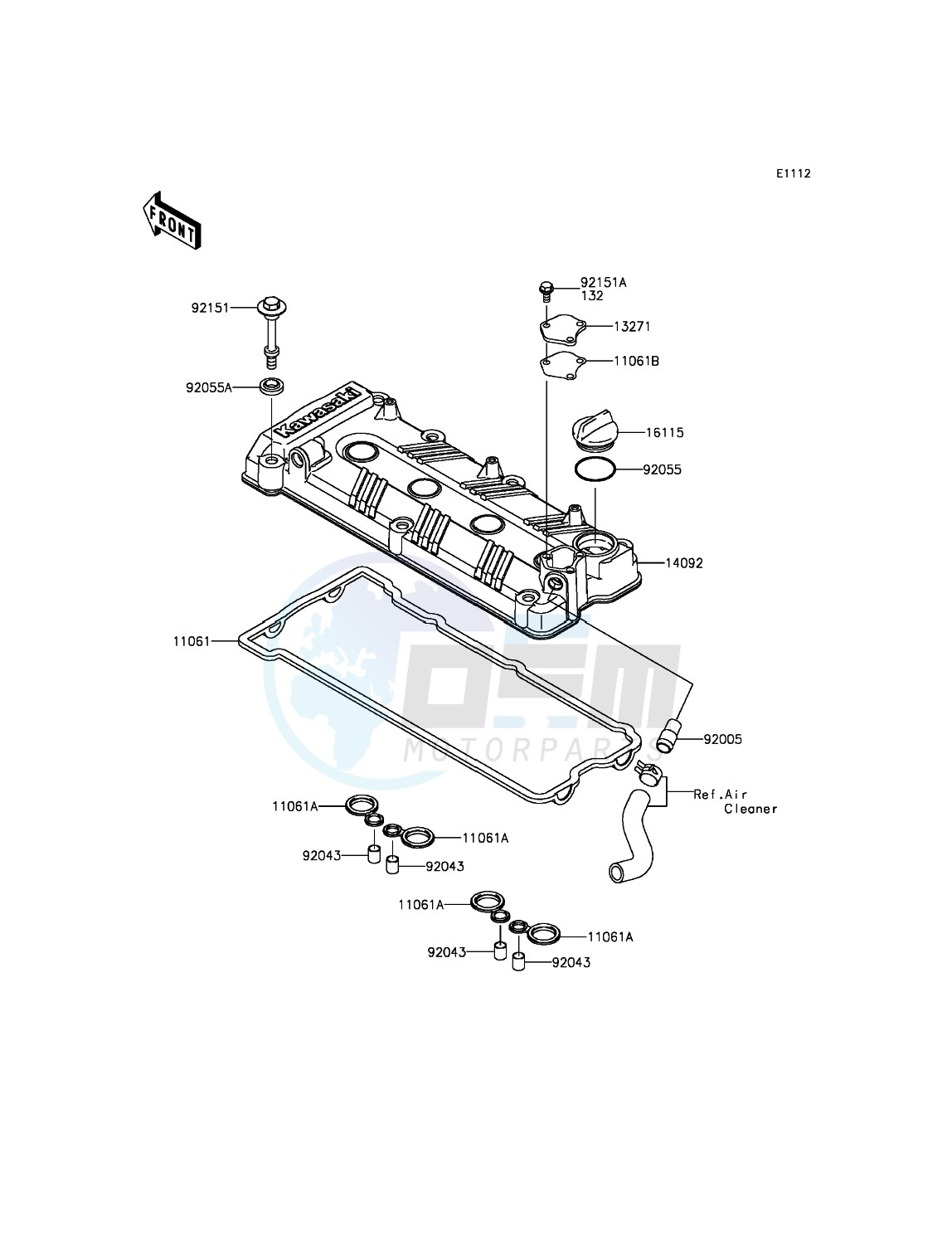 Cylinder Head Cover blueprint