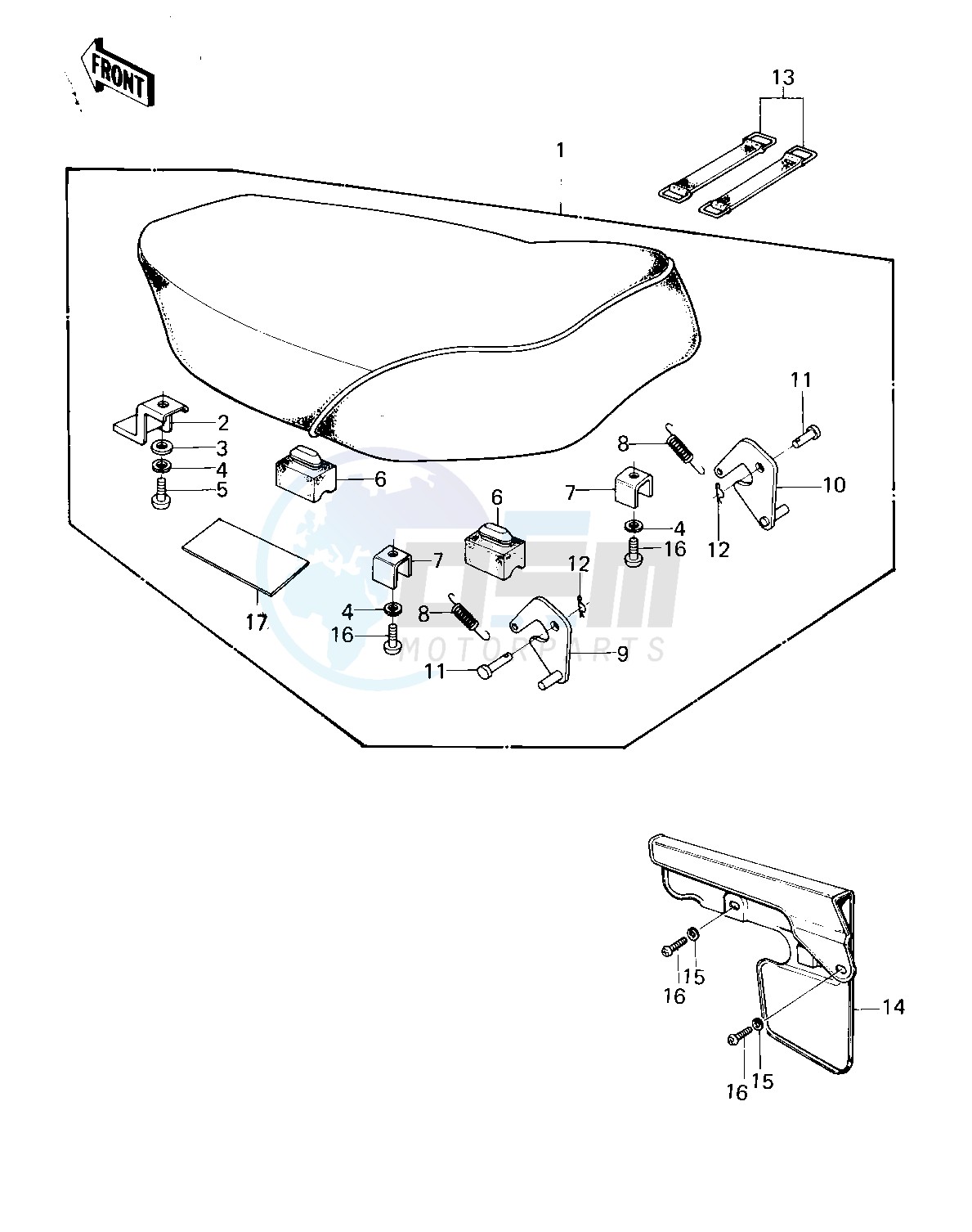 SEAT_CHAIN COVER blueprint