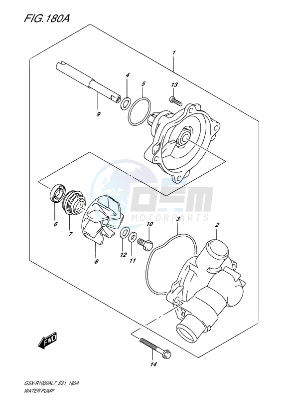 WATER PUMP image