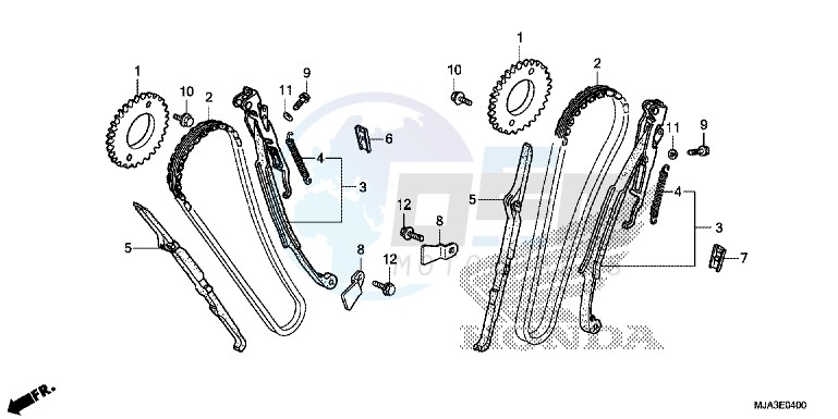 CAM CHAIN blueprint