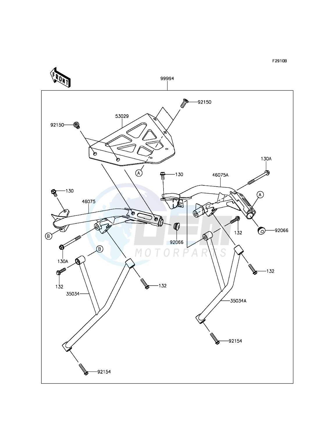 Accessory(Top Case Bracket) blueprint