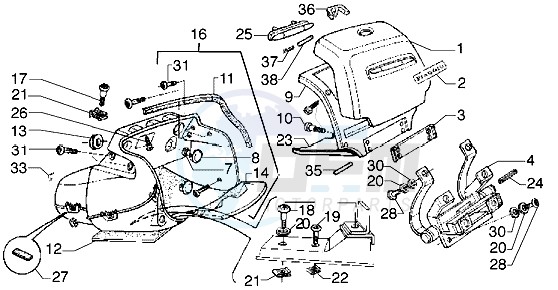 Glove compartment blueprint