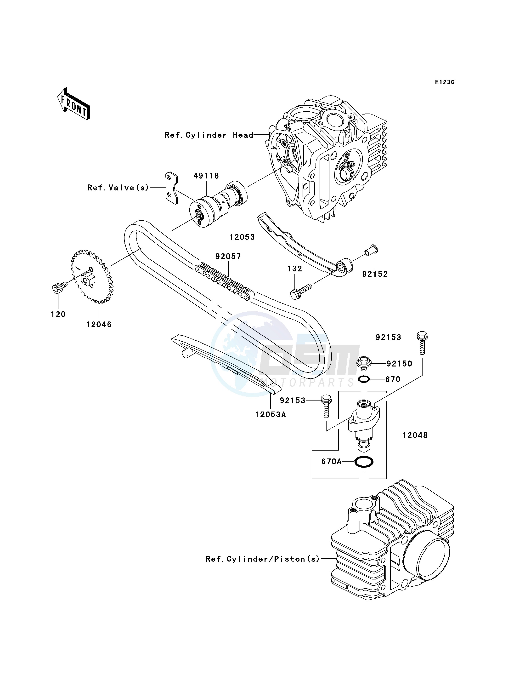 CAMSHAFT-- S- -_TENSIONER image