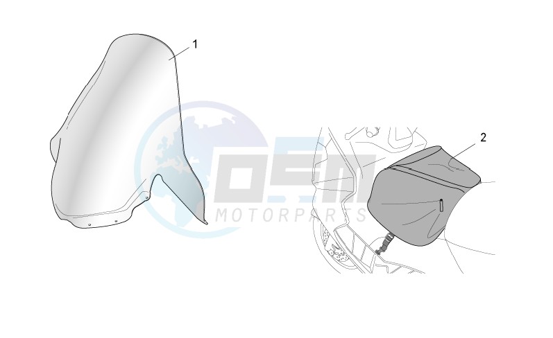 Acc. - Windshields/side cases image