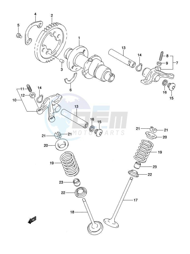 CAM SHAFT/VALVE image