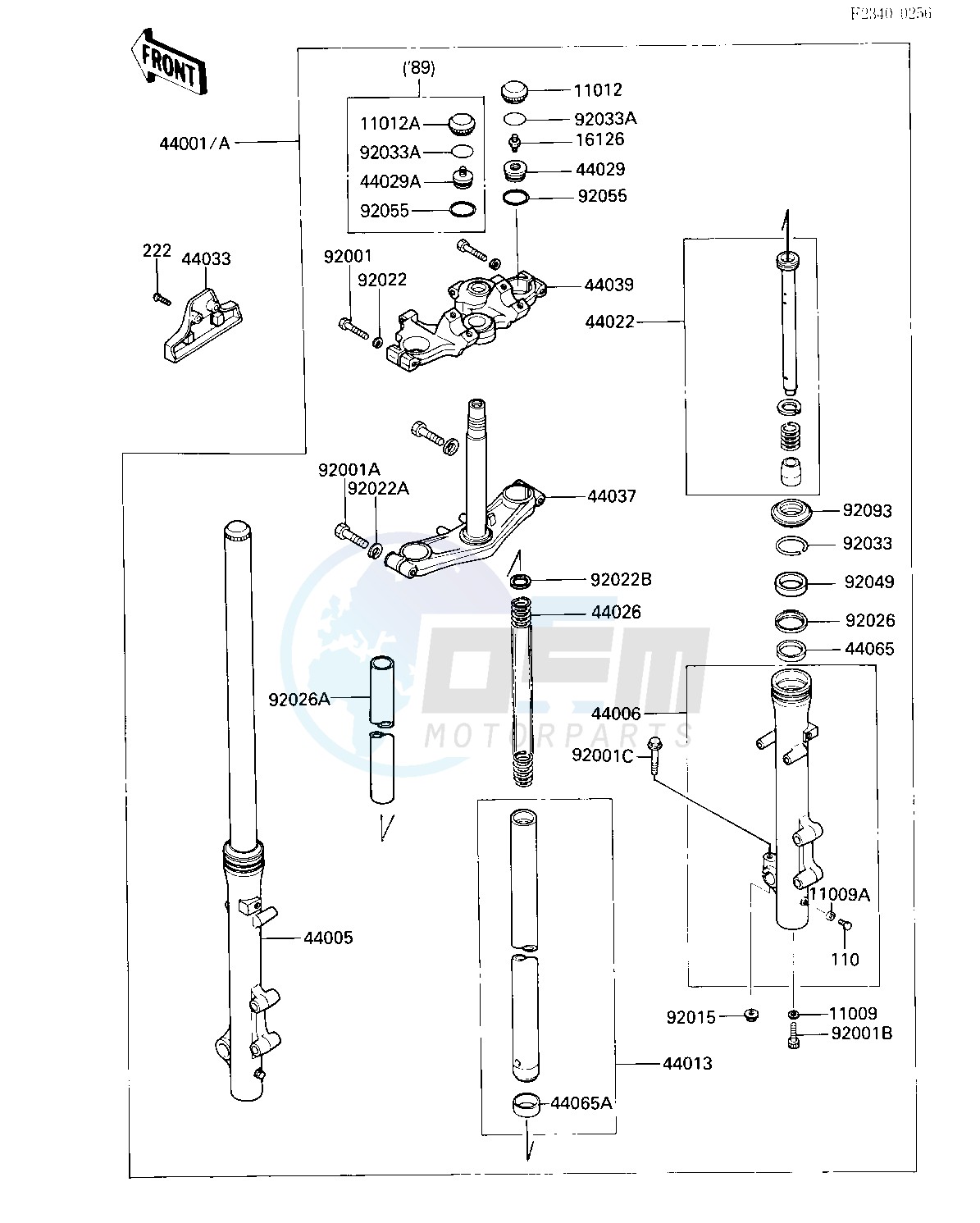 FRONT FORK image