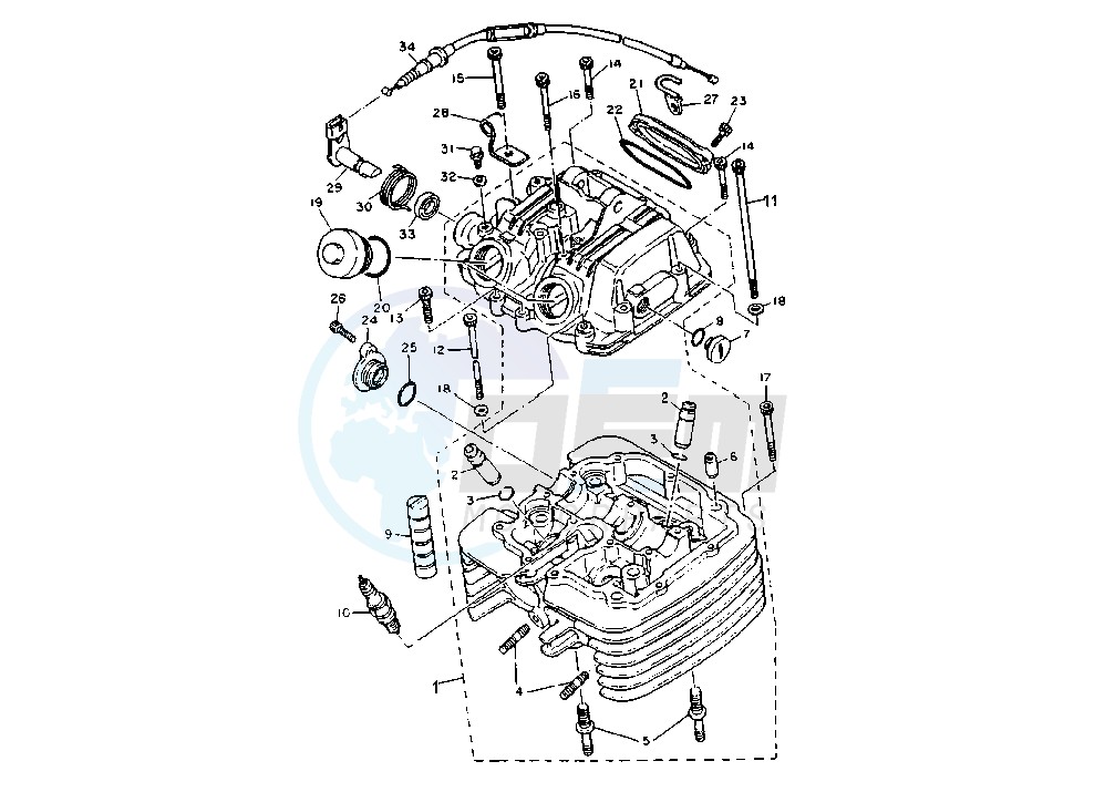 CYLINDER HEAD image