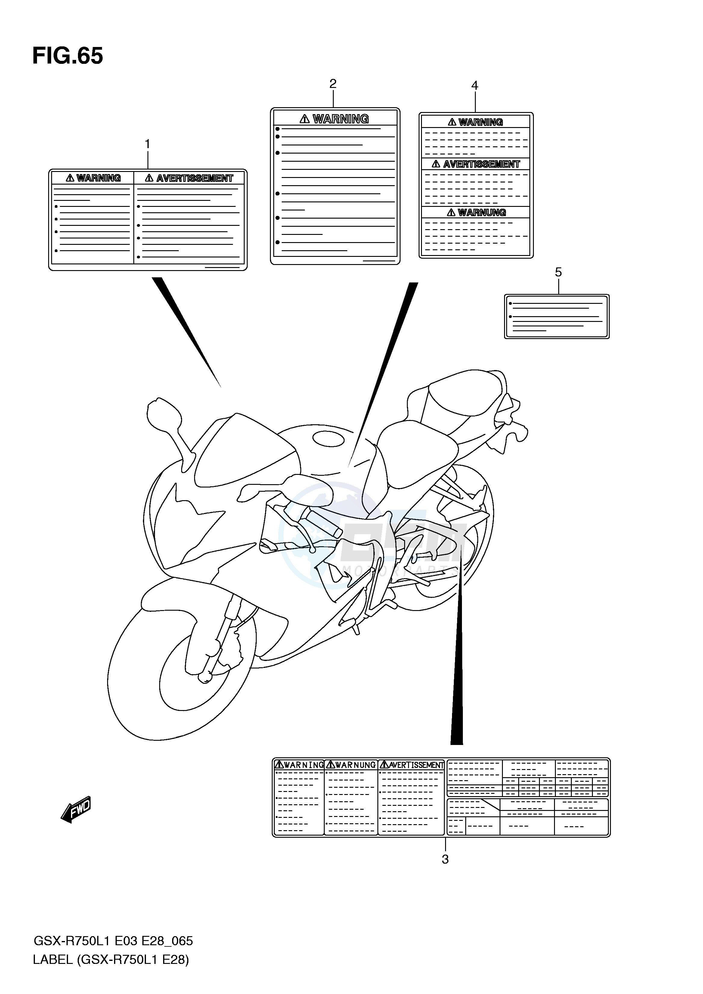 LABEL (GSX-R750L1 E28) blueprint
