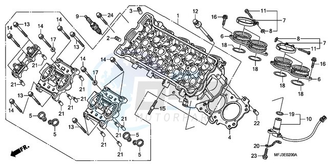 CYLINDER HEAD image