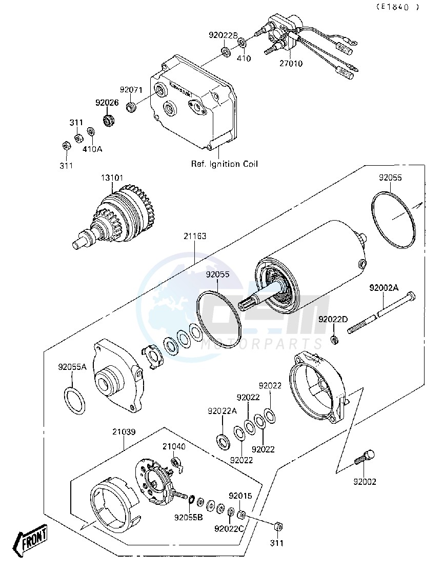 STARTER MOTOR image