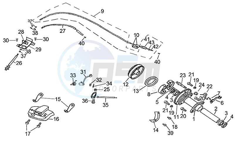 Rear brake image