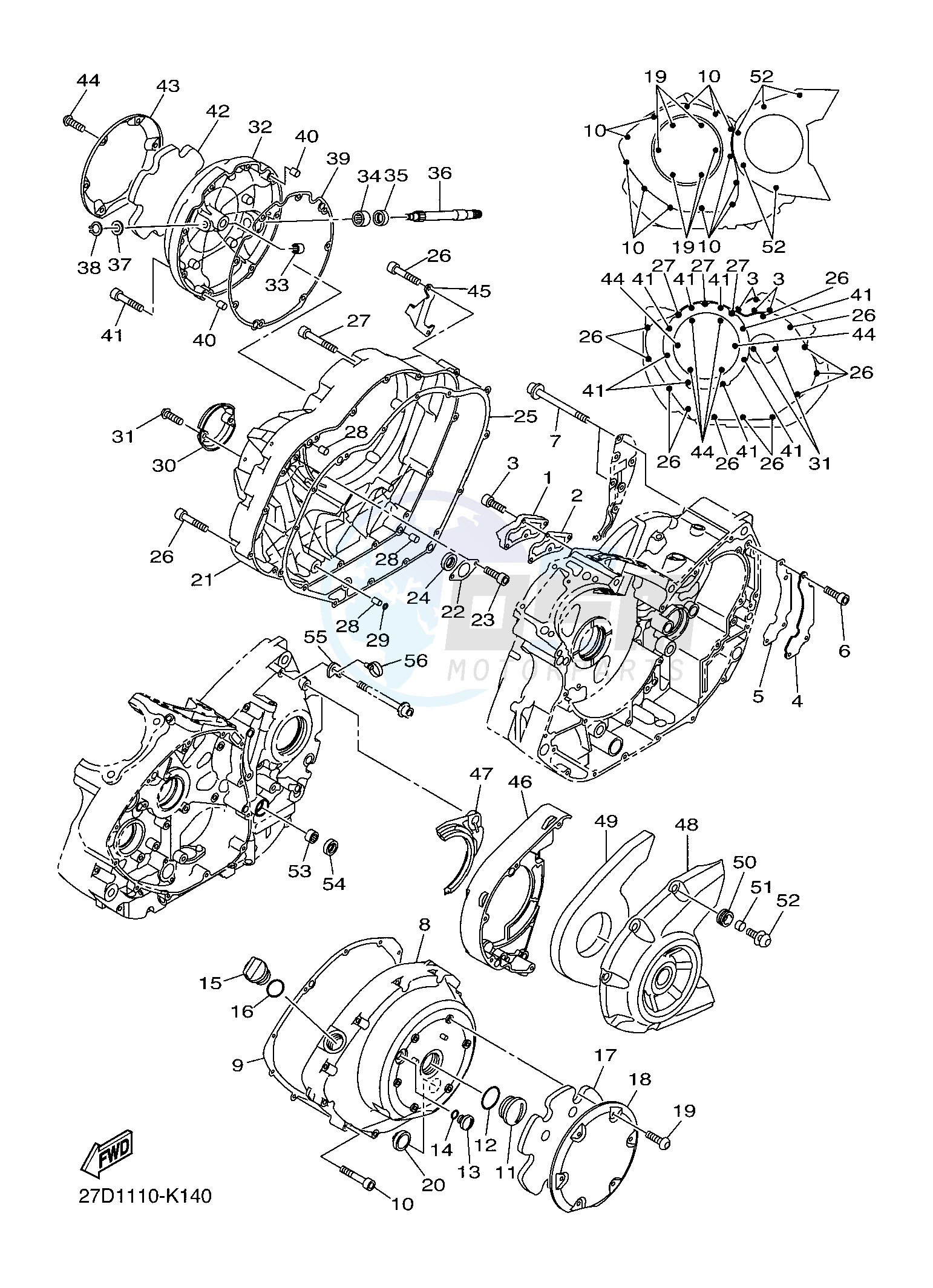 CRANKCASE COVER 1 image