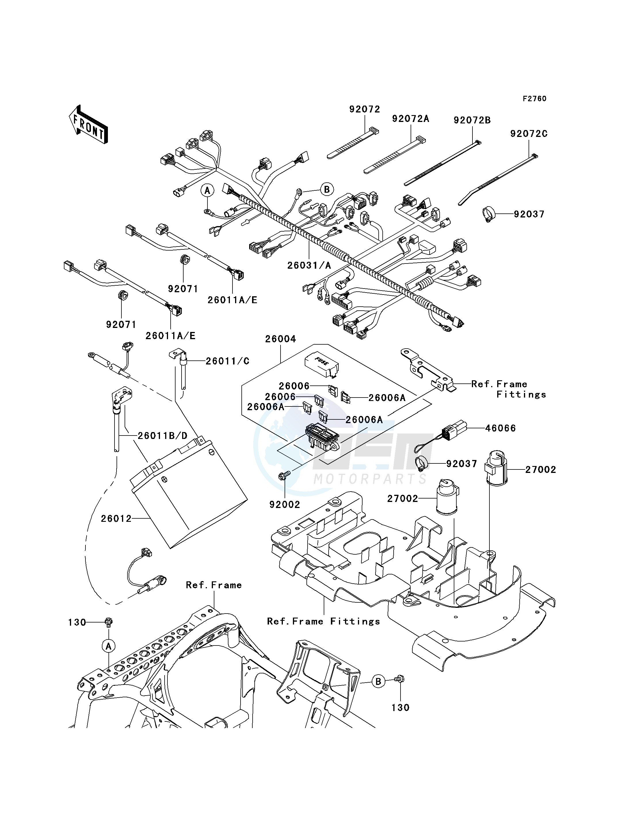 CHASSIS ELECTRICAL EQUIPMENT blueprint