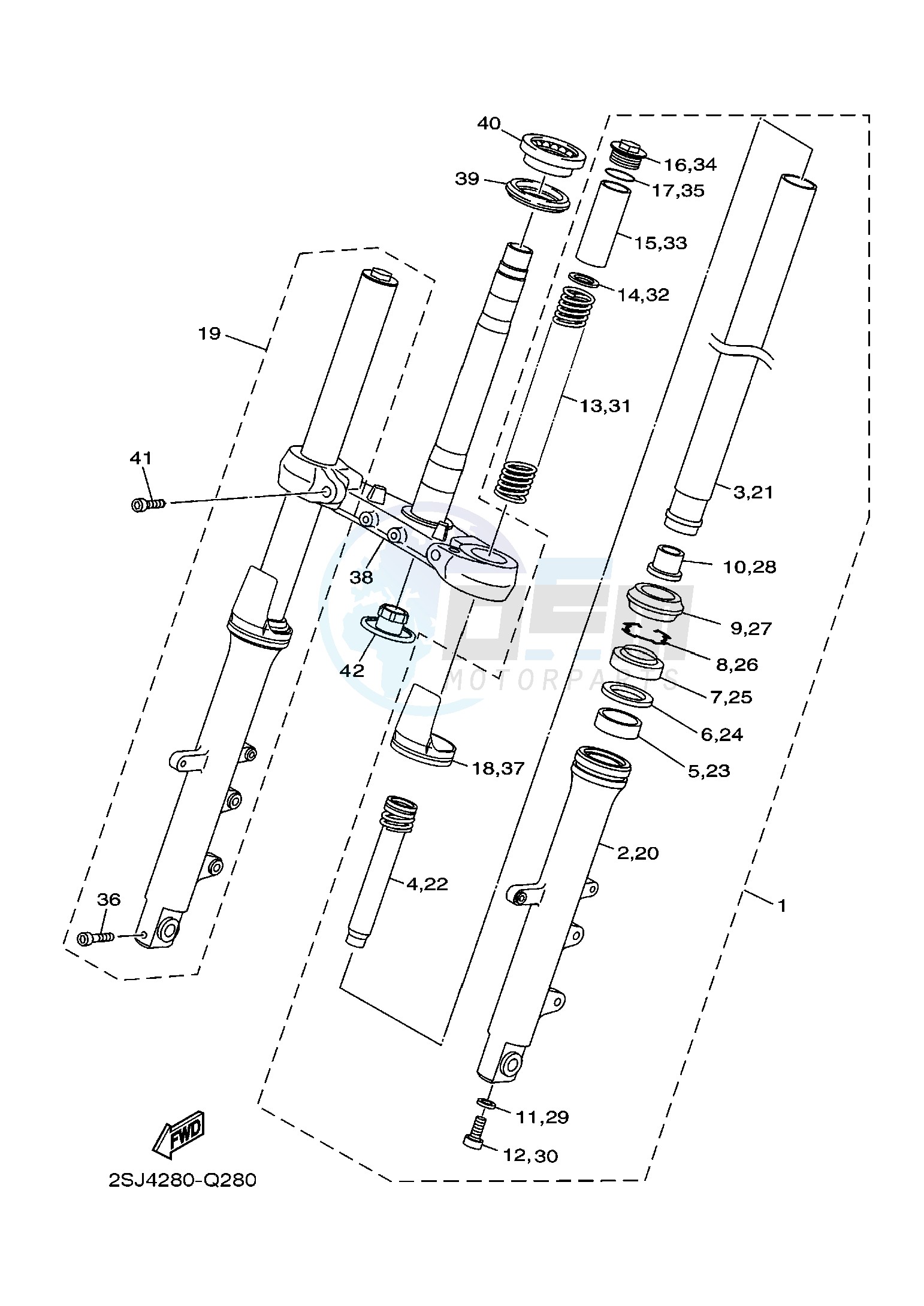 FRONT FORK image