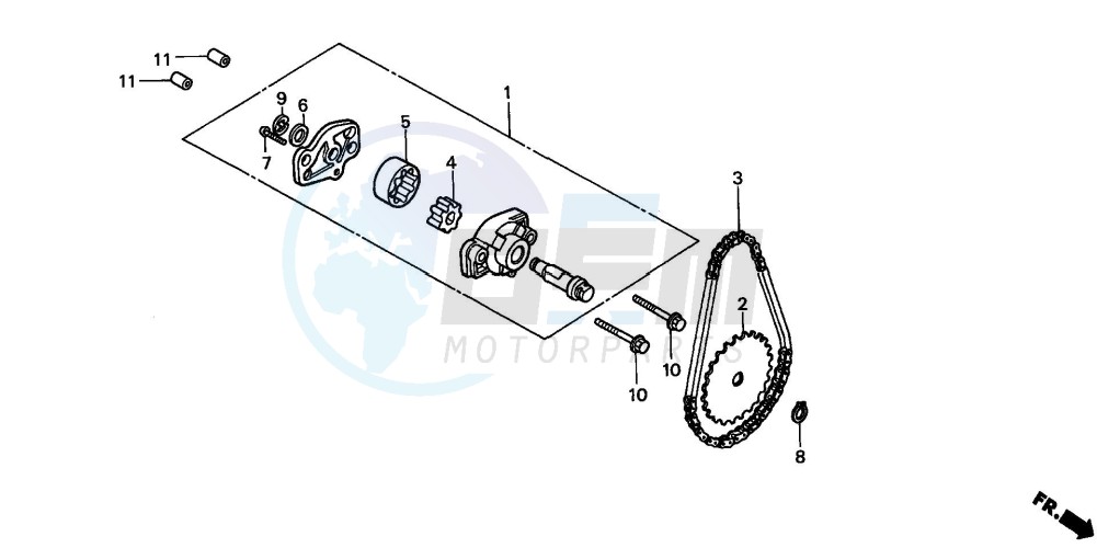 OIL PUMP blueprint