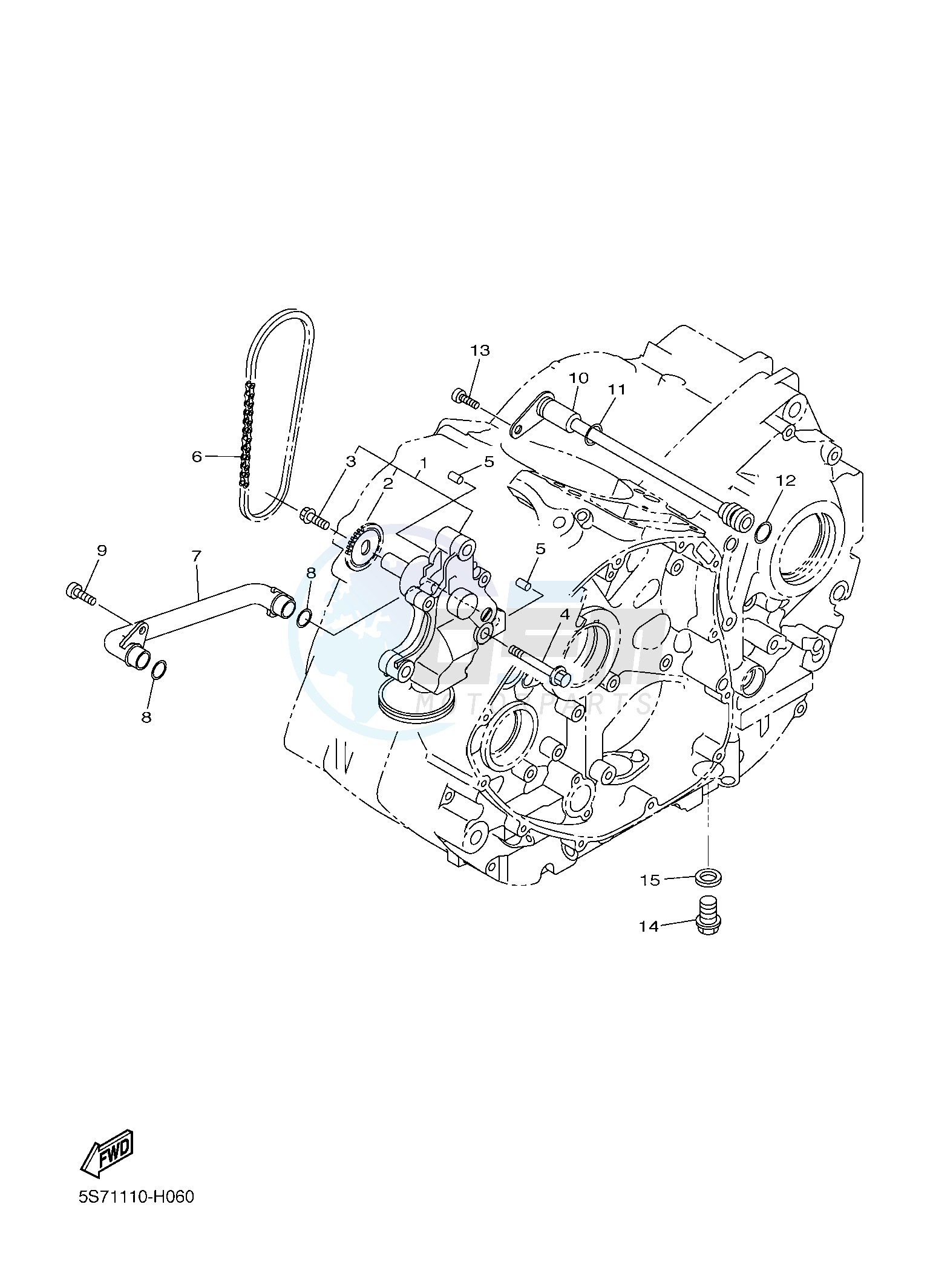 OIL PUMP blueprint