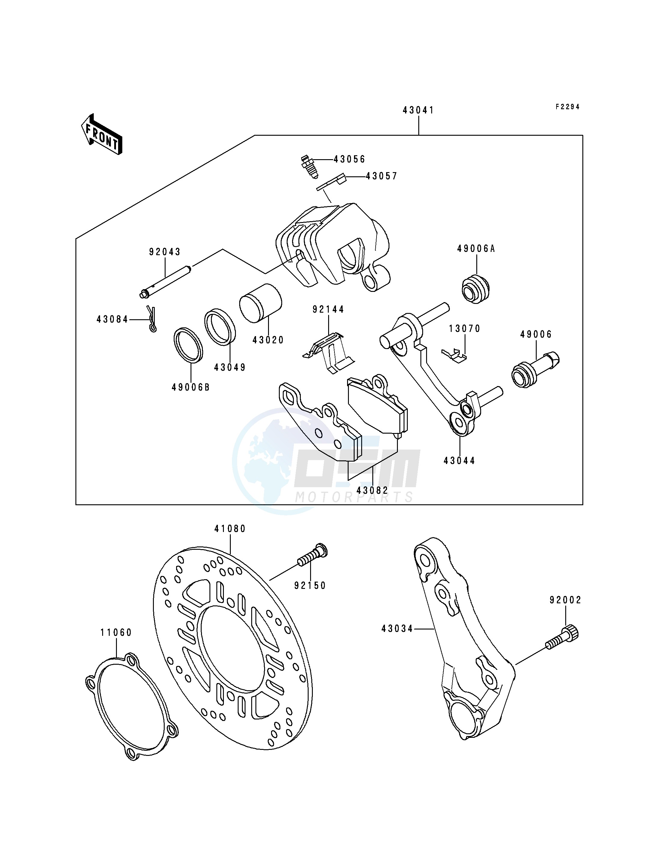 REAR BRAKE image