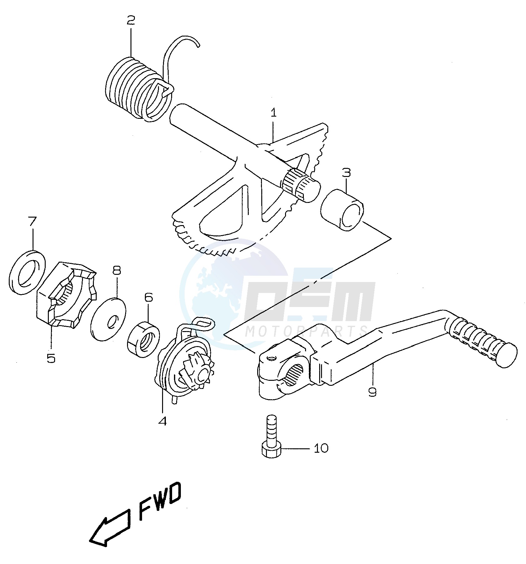 KICK STARTER (model X Y K1) image