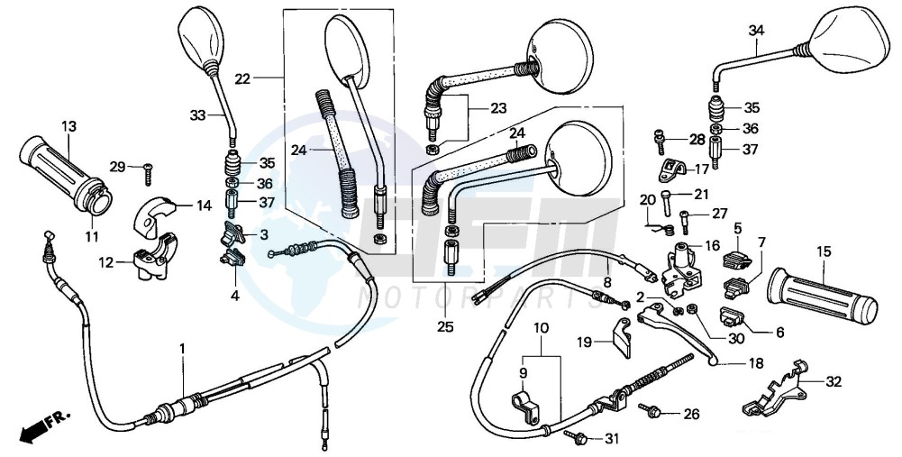 CABLE/HANDLE LEVER/SWITCH blueprint