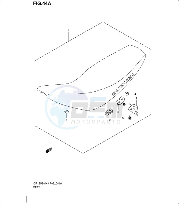 SEAT (MODEL L0) blueprint