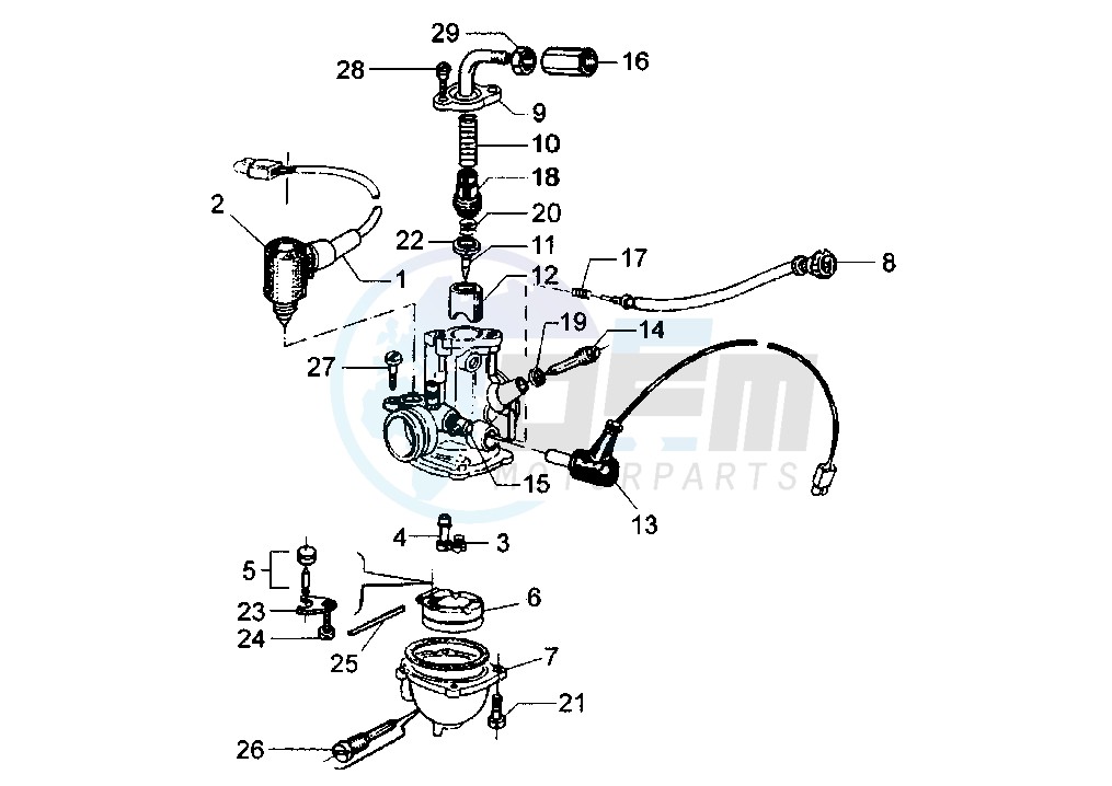 Carburetor MIKUNI blueprint